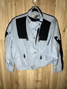 Vintage Jamie Sadock Golfjacke Damen klein blau Windbreaker Tennis 80er 90er - Bild 1 von 7