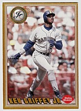 1994 DAIRY QUEEN GOLDEN MOMENTS GOLD BORDER #3 KEN GRIFFEY JR Seattle Mariners