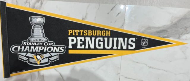 Pittsburgh Penguins Stanley Cup Banner Collection Photo Mint
