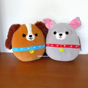 Squishmallows Disney Lady and the Tramp Valentine's Day 8” Plush Set NEW w/ Tag - Picture 1 of 8
