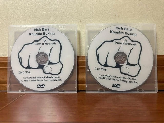 MATT FUREY Irish Bare Knuckle Boxing (2) DVD Set Dermot McGrath ibkb training - Image 1 of 1