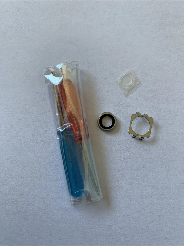 Rear camera lens cover with LED diffuser for iPhone 6 / 6S (4,7") white - Image 1 of 1