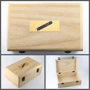 Humidor Caja de Puros Juego de Cortador en V Hojas de Acero Inoxidable, Estuche de Almacenamiento Perforador - Imagen 1 de 11