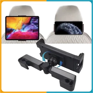 Support Tablette Appuie-Tête Arrière Voiture Support 360° pour Téléphone iPad Universel 13-23,5 - Photo 1/7