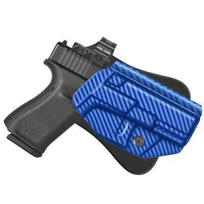 Amberide OWB KYDEX Holster Fit: Glock 19/19X/44/45 Gen3-5 & Glock 23/32 Gen3-4 - Image 1 of 4