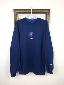 Felpa calcio Nike Glasgow Rangers vintage anni 90 girocollo blu taglia XL - Foto 1 di 15