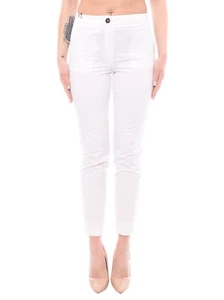 PANTALONE CERIMONIA DONNA EMME MARELLA EMIRO 23513105352 BIANCO ORIGINAL PE 2023 - Picture 1 of 4