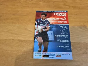 2008-09 Doncaster Knights v Rotherham Titans - Picture 1 of 1