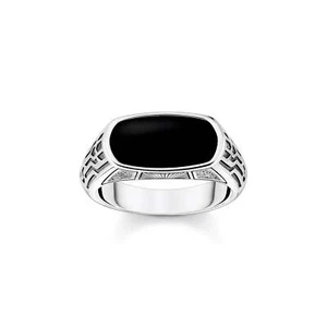 Mens Ring Life Path Black - Picture 1 of 2