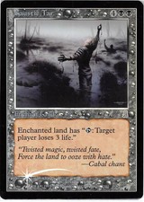 Caustic Tar *FOIL Uncommon* Magic MtG x1 Odyssey SP