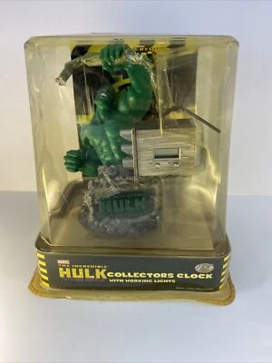 Nuevo reloj de coleccionistas Increíble Hulk 2003 sin usar Marvel Tek Time no abierto. Foto 1 de 4