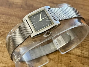 Longines Swiss Made Womens 70's Era All Stainless Steel Wind up Watch Mesh Band - Picture 1 of 1