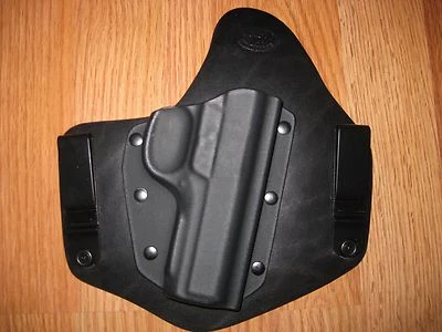 MDJ CUSTOM HOLSTERS IWB (inside waist band) Kydex/Leather Hybrid Holster for Ruger