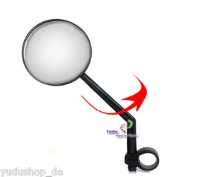 Bicycle mirror bicycle mirror rearview mirror steering mirror rotating - Picture 1 of 4