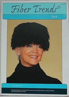 Fiber Trends Felted Ladies Hat Pattern Leaflet AC65 - Image 1 of 2