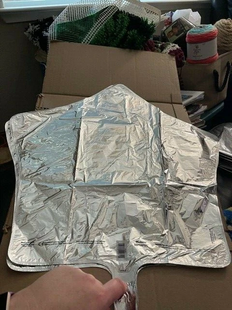 Qualatex Foil Star Balloon Silver New!!! - Image 1 of 1