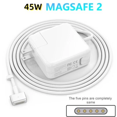 45W Charger Adapter for Macbook Air 11" 13" A1466 A1436 MD223 MD232 MD592 Mags2 - Image 1 of 4
