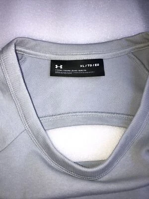 Under Armour UA Terry XL Mod Gris Espalda Abierta Raglán Mangas Cortas Sudadera Foto 1 de 4