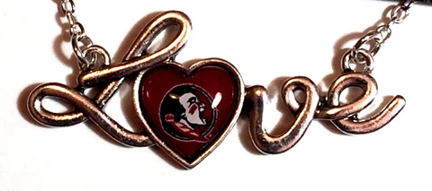 New Florida State Seminoles Love 16" Necklace, Gift for Her Mom Cover