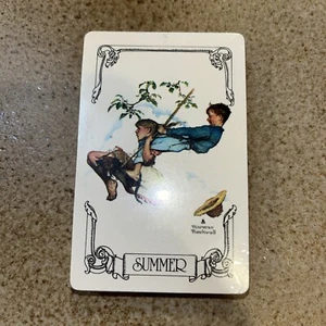 Nuevo de Lote Antiguo Cartas Trump Norman Rockwell Verano Mazo Sellado de Fábrica EE. UU. - Imagen 1 de 8