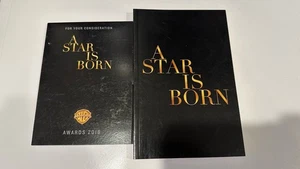 A Star Is Born Promo FYC Screener Blu-ray + Screenplay Lady Gaga Bradley Cooper. - Picture 1 of 2