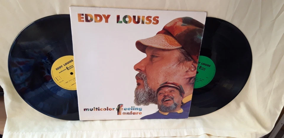 LP  EDDY LOUISS   (  MULTICOLOR - FEELING FANFARE   )  DOUBLE ALBUM - Photo 1/3