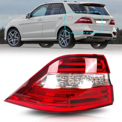 For 2012-2015 Mercedes Benz W166 ML350 ML550 Tail Light LED Left Driver Side Foto 1 de 4