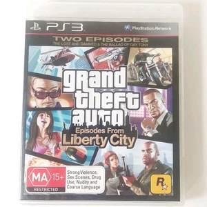 Grand Theft Auto Episodes from Liberty City PlayStation 3 PS3 With Manual & Map - Bild 1 von 5