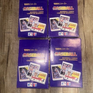 1991 O-Pee-Chee OPC Premier Baseball 4 Boxen versiegelte Packungen - Bild 1 von 2
