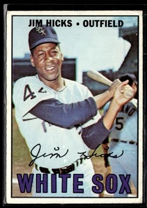 1967 Topps Baseball Jim Hicks RC Chicago White Sox #532 - Imagen 1 de 2