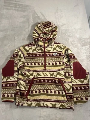 Moletom com capuz de lã North Face grande - Imagem 1 de 4