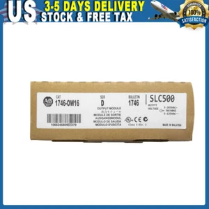 New In Box AB 1746-OW16 SLC 500 SerD Output Module 1746OW16 In US USA - Picture 1 of 4
