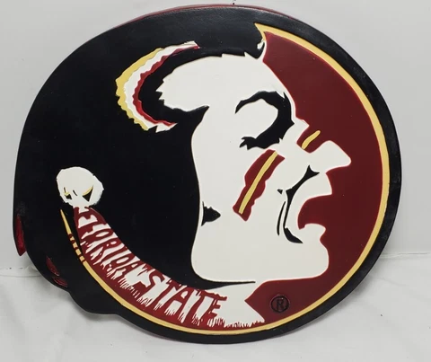 FLORIDA STATE UNIVERSITY/ FSU Logo STEPPING STONE WALL PLAQUE, LICENSED, NEW Cover