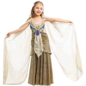 Halloween Children's Costume Ancient Egyptian Costume Pharaoh Stage Costume - Picture 1 of 6