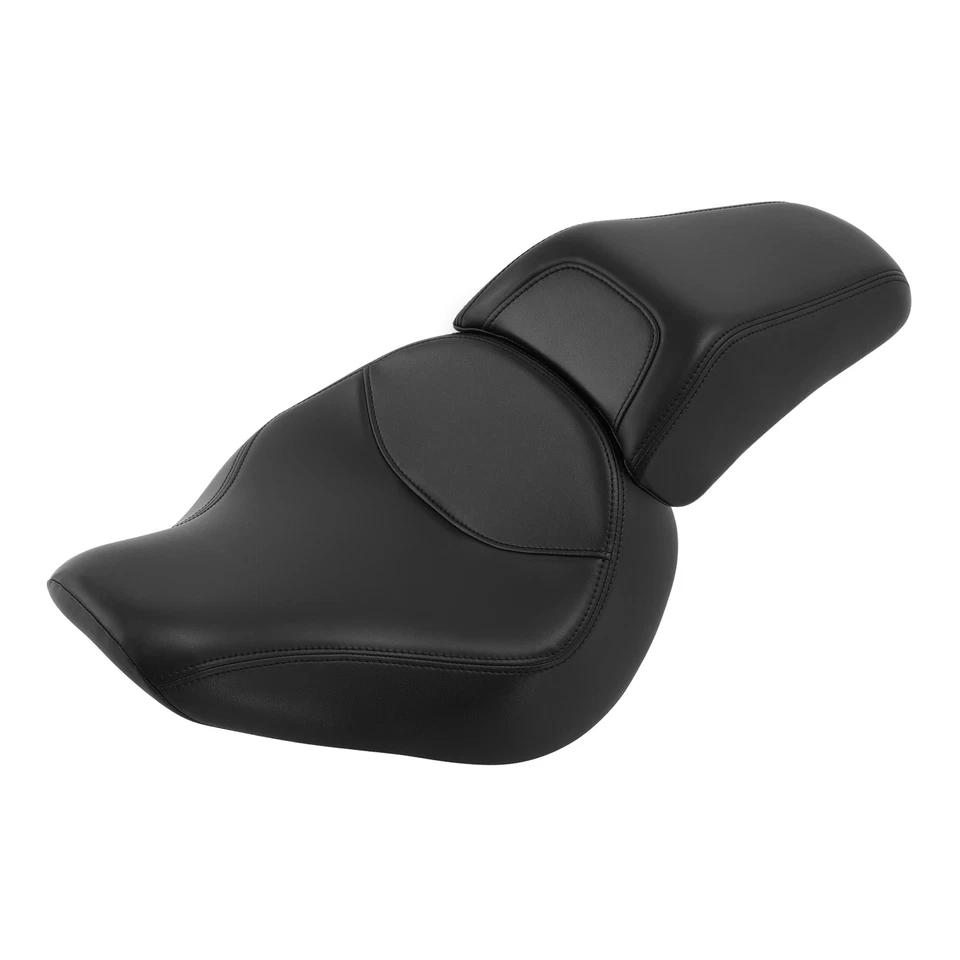 Asiento de conductor y pasajero apto para Harley Davidson Fat Boy FLSTF 2007-2017 Foto 1 de 4