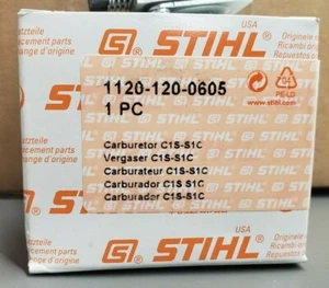 NEW OEM STIHL CHAINSAW 010AV 011AV 012AV CARBURETOR #1120 120 0605 - Picture 1 of 5