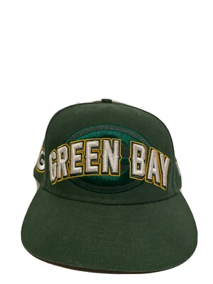 Sombrero ajustado vintage Green Bay Packers New Era talla 7 1/2 100 % poliéster Foto 1 de 4