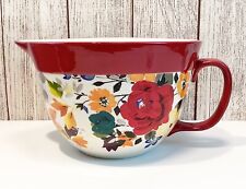 Pioneer Woman Timeless Floral 2.83 Qt Stoneware Batter Bowl Displayed Only