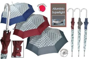 Ombrello da Pioggia Golf Automatico Fusto in Alluminio Fashion Donna 3 Colori - Foto 1 di 1