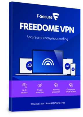 F-Secure Freedome VPN 2025 Online Privacy WLAN Sicherheit 3 Geräte 1 Jahr per Post - Bild 1 von 3