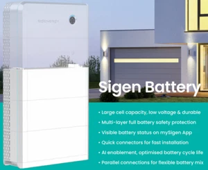 Sigenergy 5.0kW SigenStor BAT 5.0 Battery with LED for SigenStor Controller - Picture 1 of 3