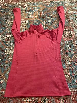 Patagonia R1 Regulator Fleece  Zip Polartec Grid Waffle Jacket Women’s L Pink • 34€