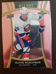 2019-20 Oliver Wahlstrom Pink Diamond SSP Rookie Upper Deck Allure - Picture 1 of 2