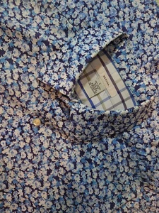 ETON Merona dress shirt Floral Extra Large - Picture 1 of 6