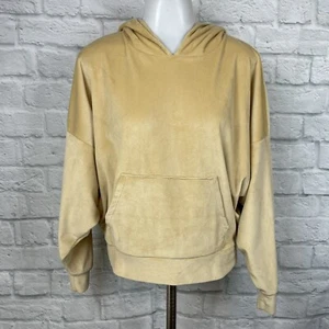 American Eagle Women's XS Velour Hoodie Sweatshirt Dolman Sleeve Pullover - Picture 1 of 10