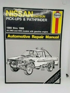 Haynes Nissan Datsun Pick Ups & Pathfinder Repair Manual 1980 - 1988 ~ 771 (US) - Picture 1 of 4