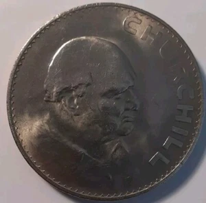 United Kingdom. 5 Shillings, Winston Churchill Memorial 1965 AU. - Picture 1 of 4