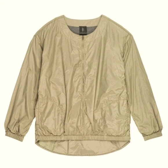 Chaqueta utilitaria ligera de nailon Bryce verde Bobeau Hunter talla mediana M Foto 1 de 4