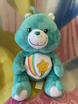 RARE HTF 13" PLUSH THANKS A LOT CELEBRATION CARE BEAR COLLECTIBLE RETRO 2004 TOY - image 1 of 4