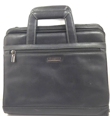Samsonite Black Vinyl Briefcase - Image 1 of 4